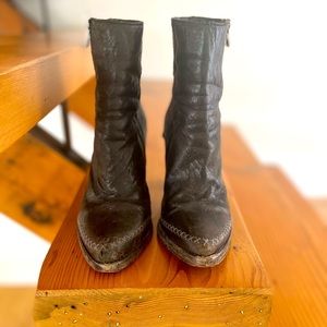 Freepeople leather boots!